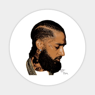 Nipsey Hussle Big Face Magnet